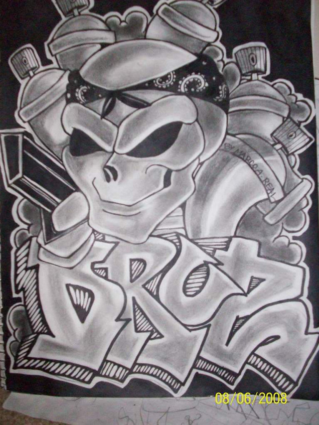 Cartoon character gun hat drawing free wallpaper - medium preview image