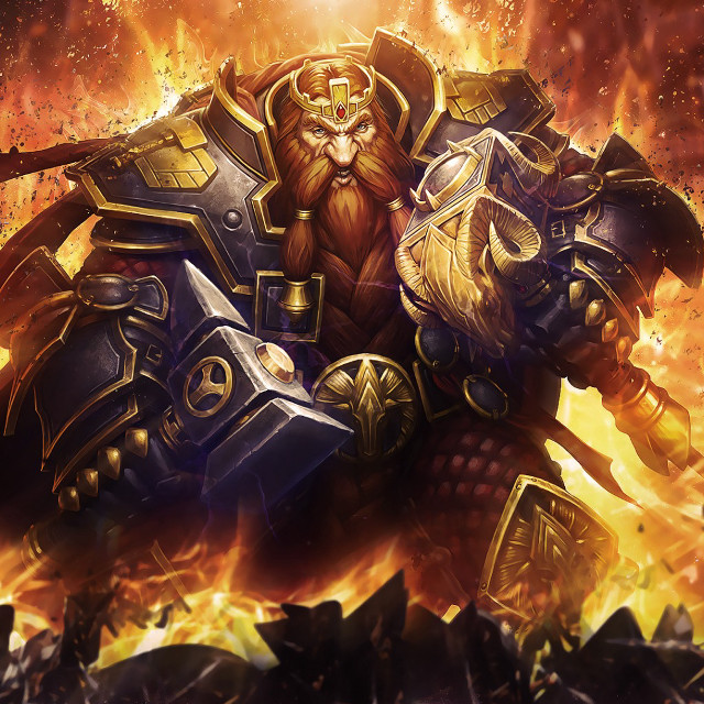 Bearded man sword helmet painting free wallpaper - medium preview image