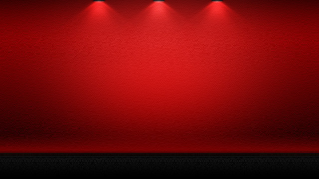 Red wall three lights black free wallpaper - medium preview image