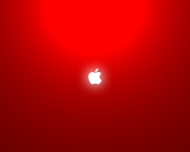 Red apple wallpaper red background free wallpaper - medium preview image