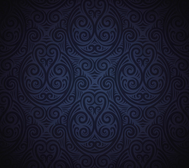 Dark blue background swirls black free wallpaper - medium preview image