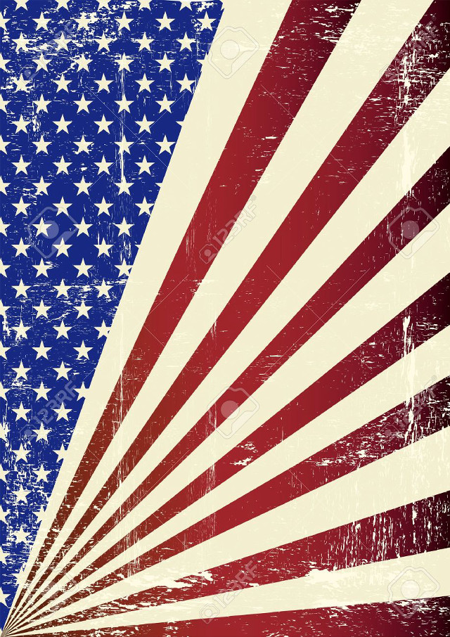Grungy american flag faded starry free wallpaper - medium preview image
