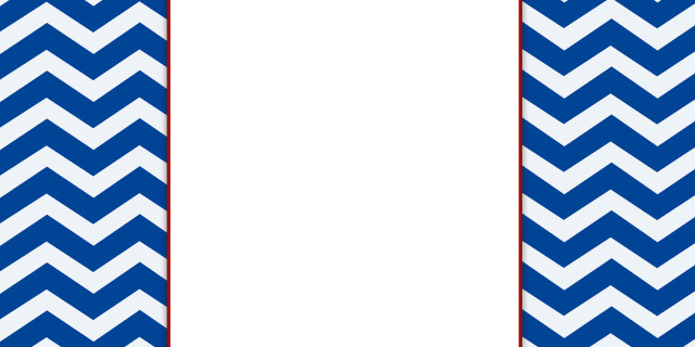 Blue white chevron red border free wallpaper - medium preview image