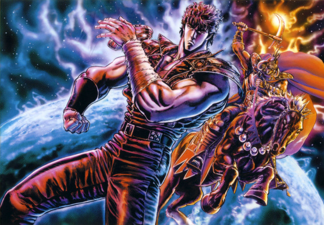 Man sword planet lightning demon free wallpaper - medium preview image