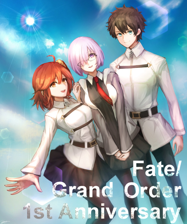 Couple sky anniversary fate grand free wallpaper - medium preview image