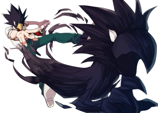 Baioken eishun blackhair green shirt free wallpaper - medium preview image