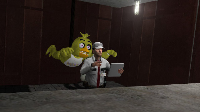 Man holding tablet giant green free wallpaper - medium preview image