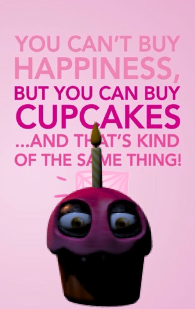 Cupcake candle quote above it free wallpaper - medium preview image