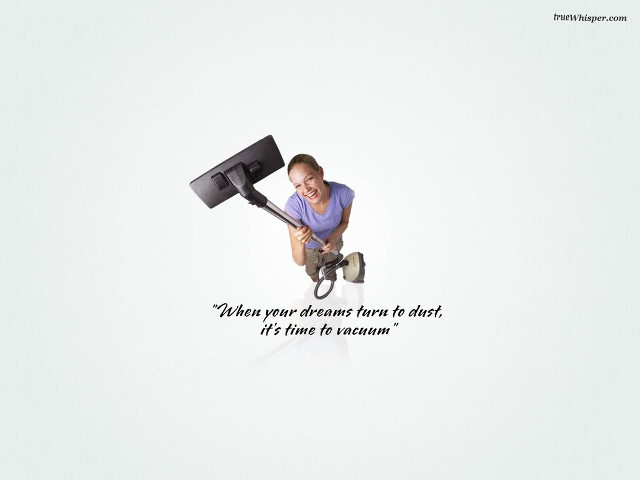 Woman holding large object quote free wallpaper - medium preview image
