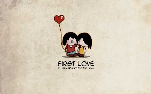 Couple heart shaped balloon first #2 free wallpaper - medium preview image