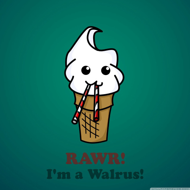 Cupcake straw raw im a free wallpaper - medium preview image