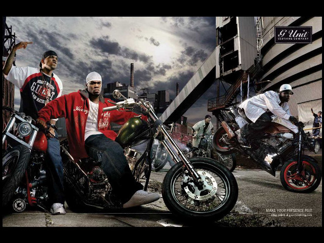 Men motorcycles street cloudy sky free wallpaper - medium preview image