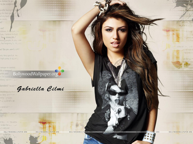 Woman long hair black shirt #38 free wallpaper - medium preview image