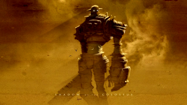 Man giant robot desert fire free wallpaper - medium preview image