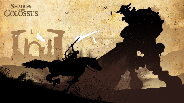 Shadow man horse giant robot free wallpaper - medium preview image