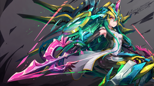 Futuristic woman sword outfit heroic #2 free wallpaper - medium preview image