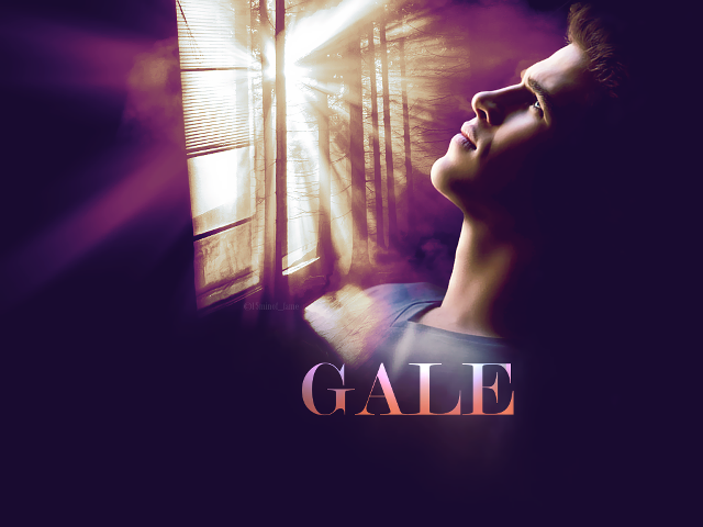 Man looking out window gale free wallpaper - medium preview image