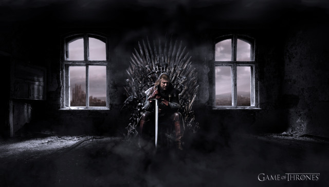 Woman iron throne dark room free wallpaper - medium preview image