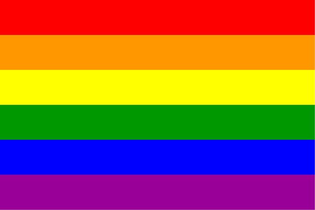 Rainbow flag white background red #2 free wallpaper - medium preview image