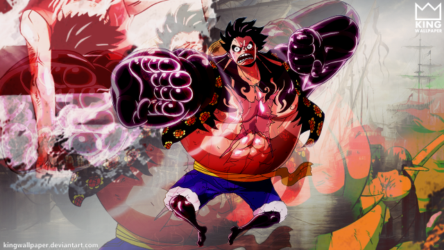 Cartoon character huge fist demon free wallpaper - medium preview image
