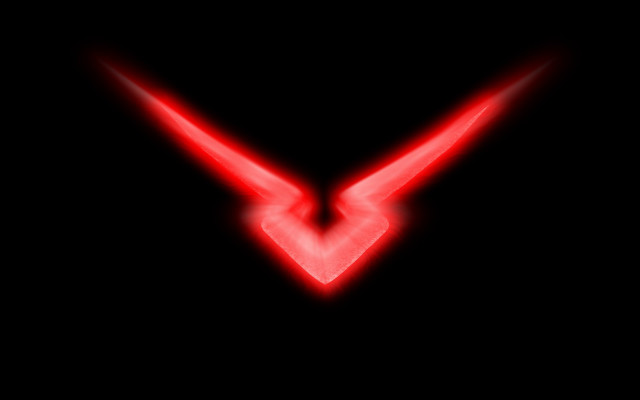 Red bird black background red #3 free wallpaper - medium preview image