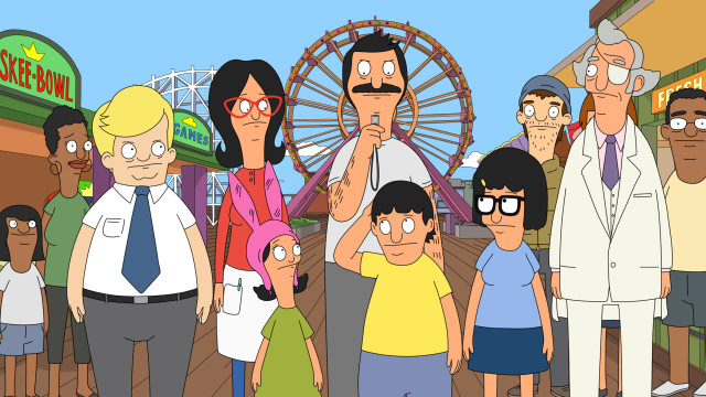 Family ferris wheel cartoon man free wallpaper - medium preview image