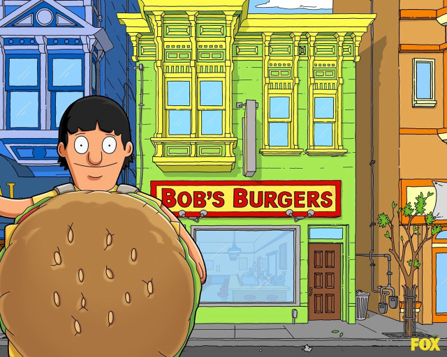Man holding giant cookie bobs free wallpaper for desktop - medium preview image