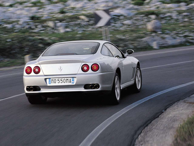 Silver sports car driving road #6 free wallpaper - medium preview image