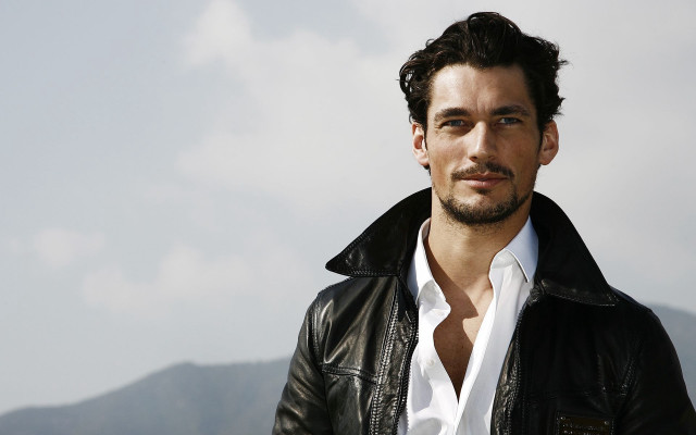 Mountain man leather jacket bronze free wallpaper - medium preview image