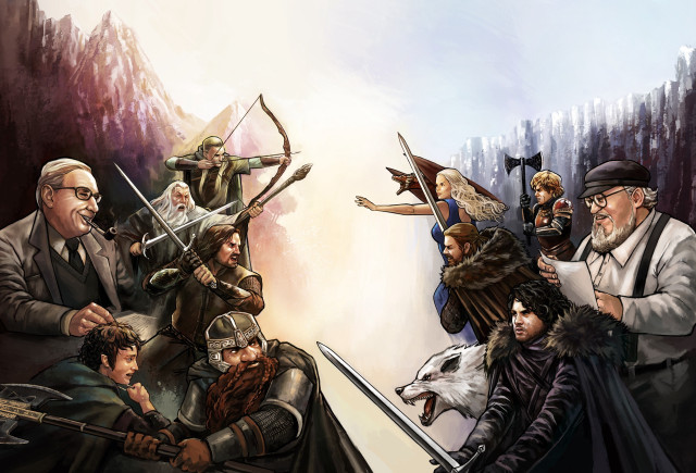 Group sword beard man people free wallpaper - medium preview image