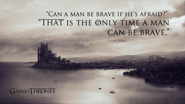 Brave man afraid city sunset free wallpaper - medium preview image