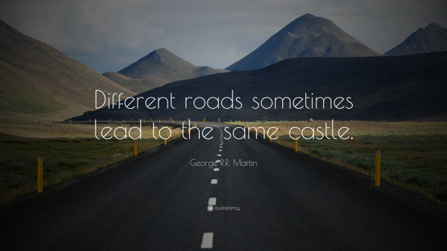 Road quote castle magical puzzle free wallpaper - medium preview image