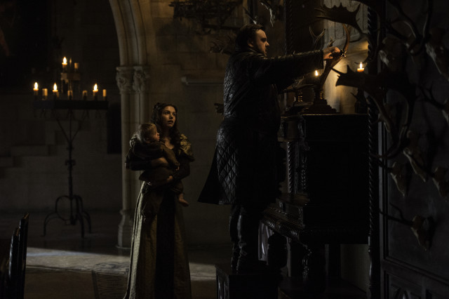 Man woman dark room candles free wallpaper - medium preview image