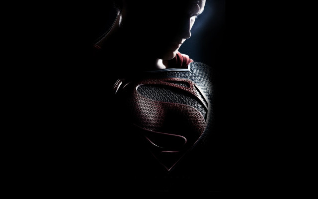Man superman suit dark head free wallpaper - medium preview image