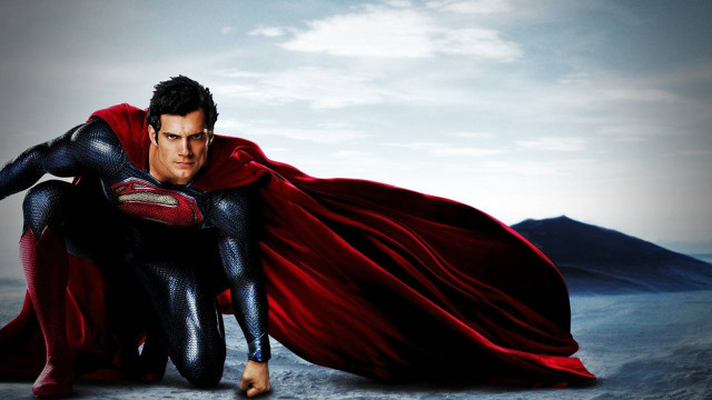 Superhero crouching man cape heroic free wallpaper - medium preview image