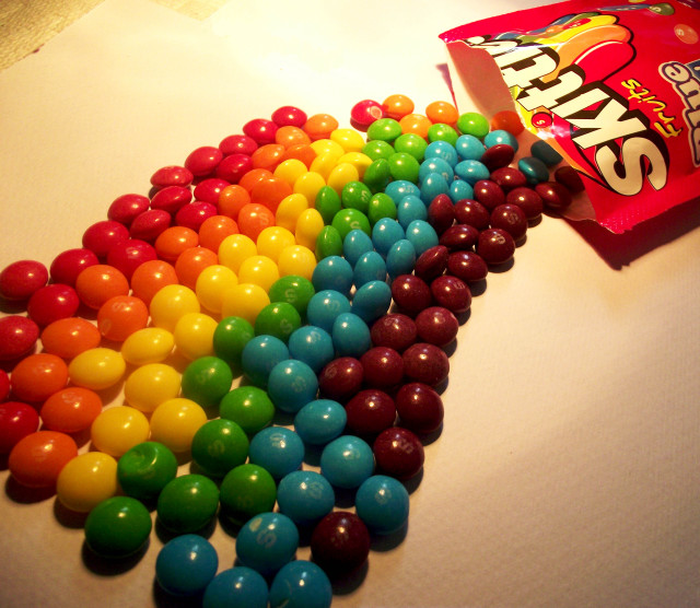 Candy bar rainbow candy wrapper free wallpaper - medium preview image