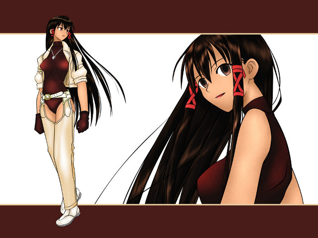 Woman longhair jacket redearrings portrait free wallpaper - medium preview image
