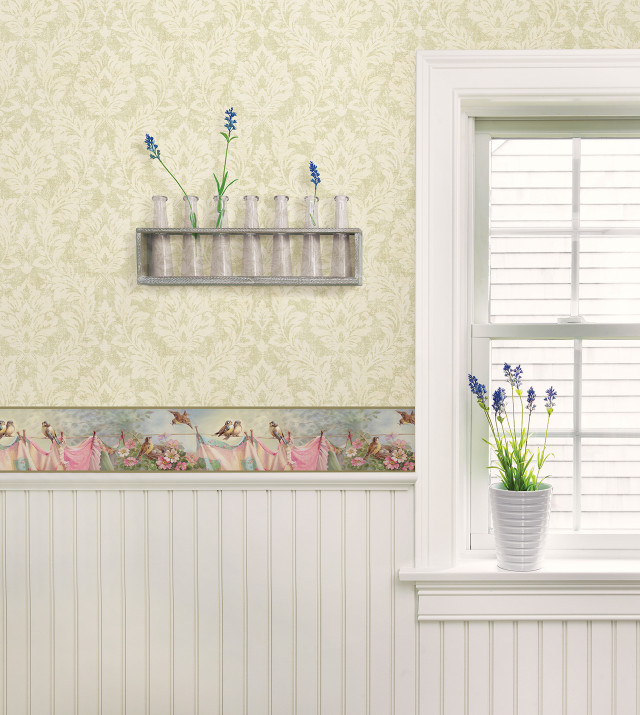 Window sill flower pot vase free wallpaper - medium preview image