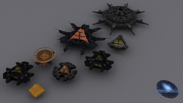 Table objects group together arrangement free wallpaper - medium preview image