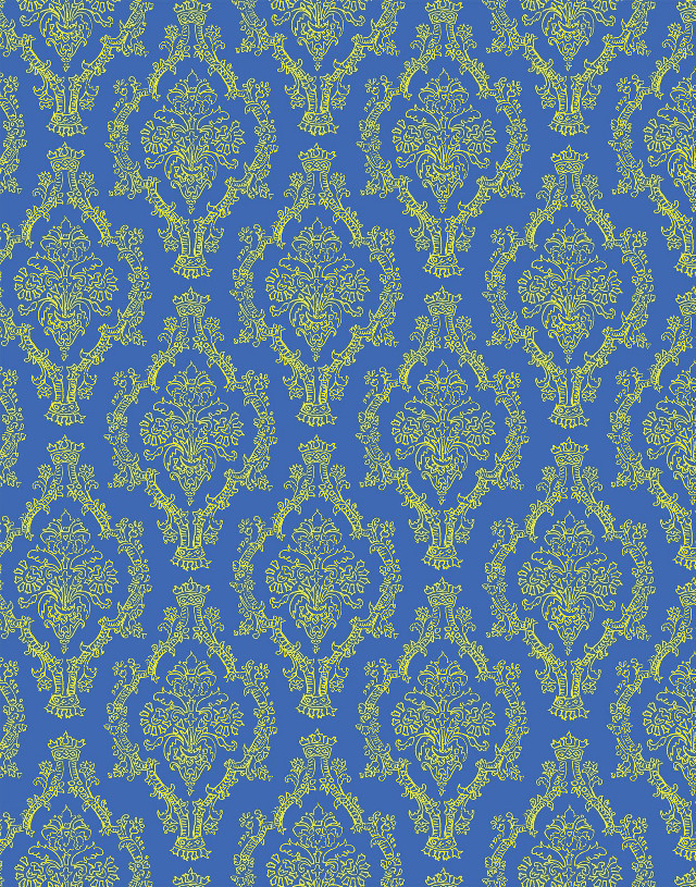 Blue green wallpaper flowers leaves free wallpaper - medium preview image