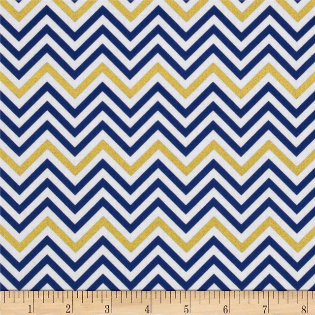 Ruler blue yellow chevron pattern free wallpaper - medium preview image