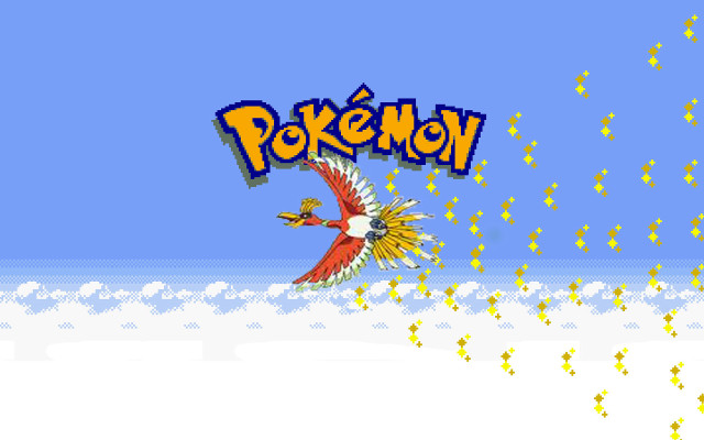 Pokemon bird flying blue sky free wallpaper - medium preview image