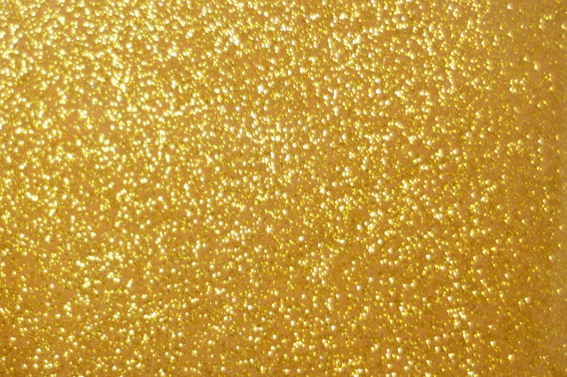 Yellow background gold glitter dots free wallpaper - medium preview image