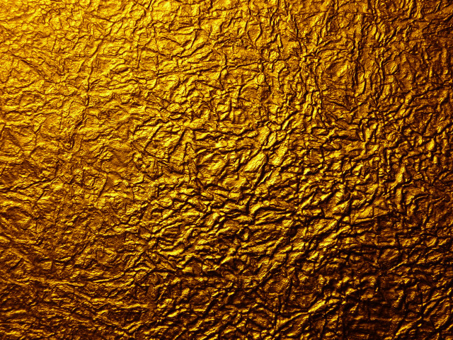 Gold metallic rough texture foil free wallpaper - medium preview image