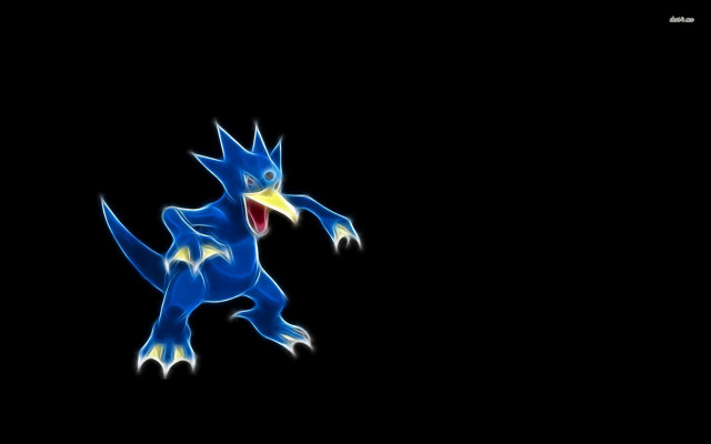 Blue yellow pokemon wallpaper black #3 free wallpaper - medium preview image
