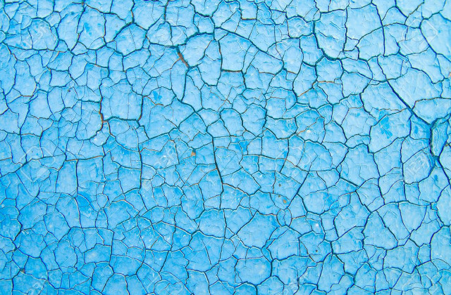 Blue cracked surface white background free wallpaper - medium preview image
