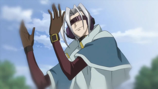 Man blue white outfit hands #2 free wallpaper - medium preview image