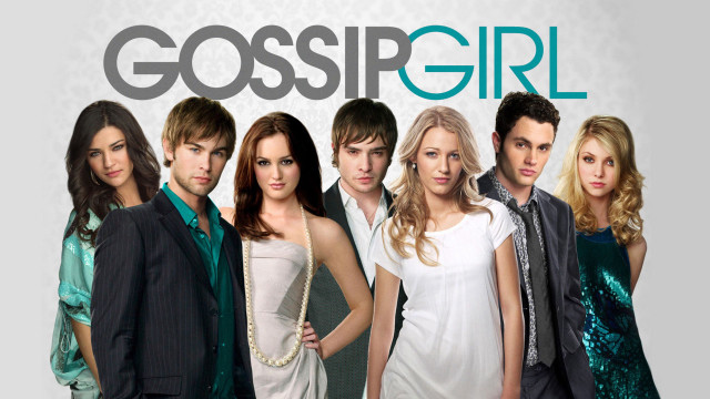 Gossip girl group people standing free wallpaper for desktop - medium preview image