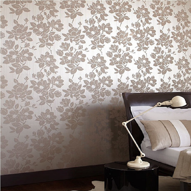 Bed lamp nightstand flowerwall cowrug free wallpaper - medium preview image