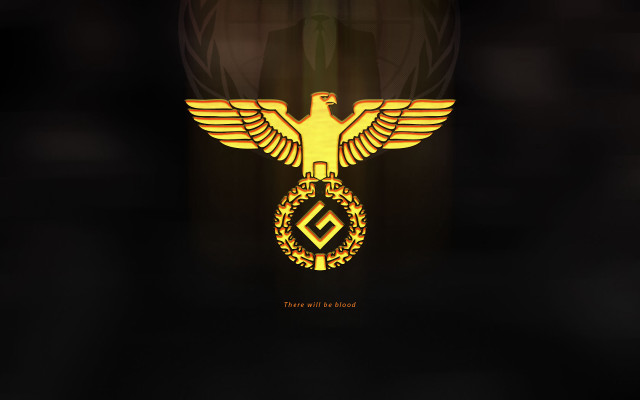 Golden eagle hammer sickle symbol free wallpaper - medium preview image